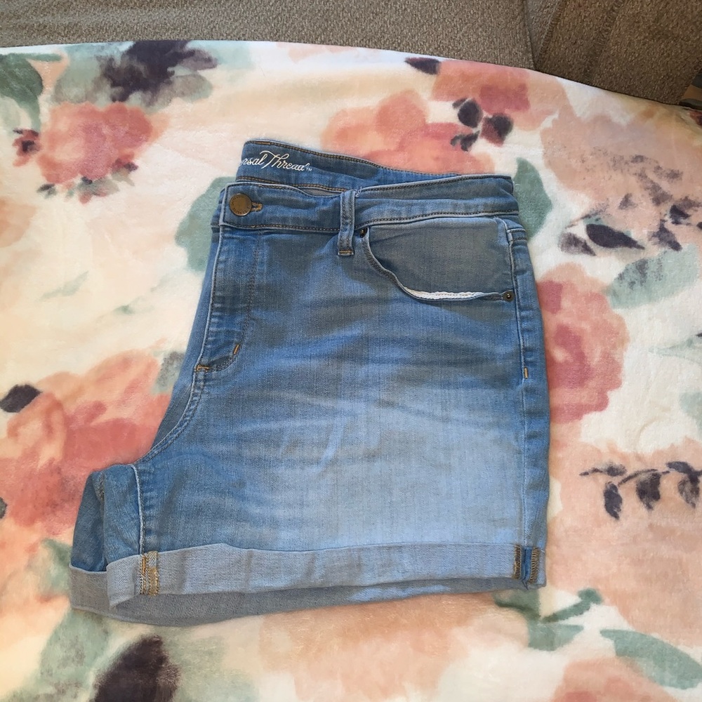 Denim shorts- universal thread